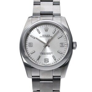 ROLEX Oyster perpetual 116000 V series (manufactured around ) Silver men...